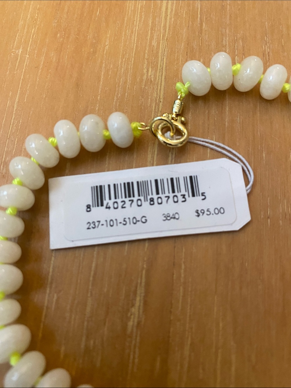 gorjana Palma Necklace White Chalcedony 3840 NWT! - Picture 3 of 9